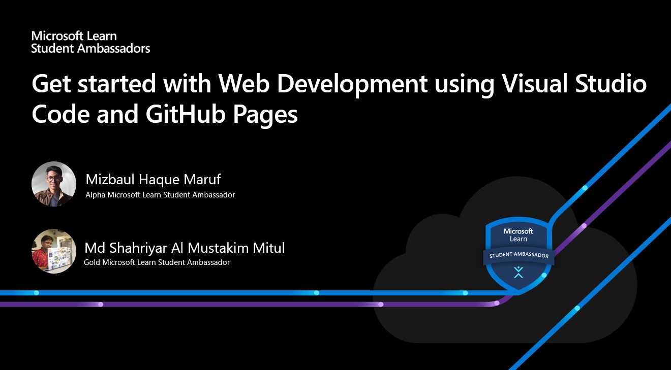 Get started with Web Development using VSCode and GitHub Pages
